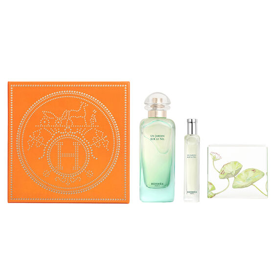 Kit Coffret Hermes Un Jardin Sur Le Nil Unissex Eau de Toilette